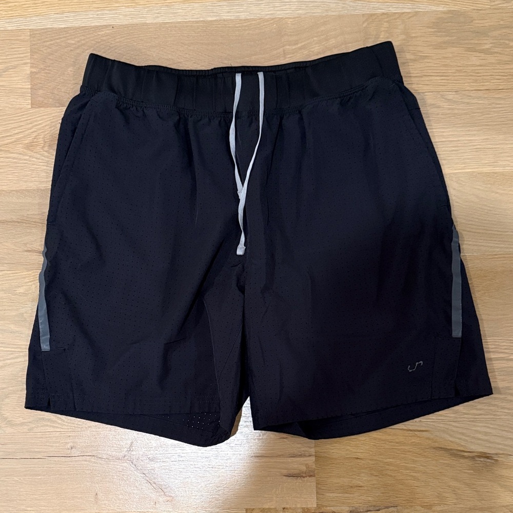 Men's Black Athletic Shorts